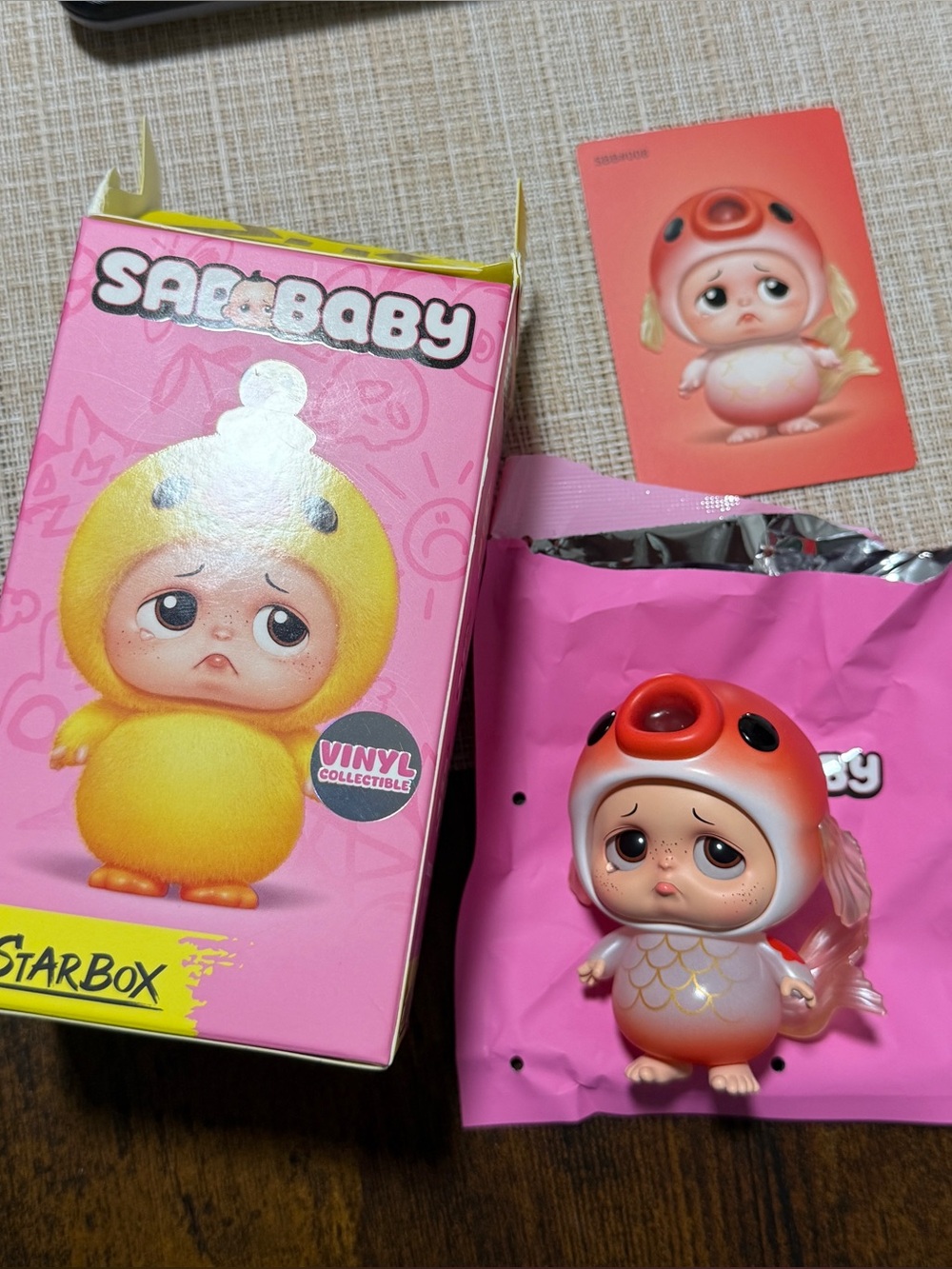 Starbox Sadbaby Koi Fish Figure
